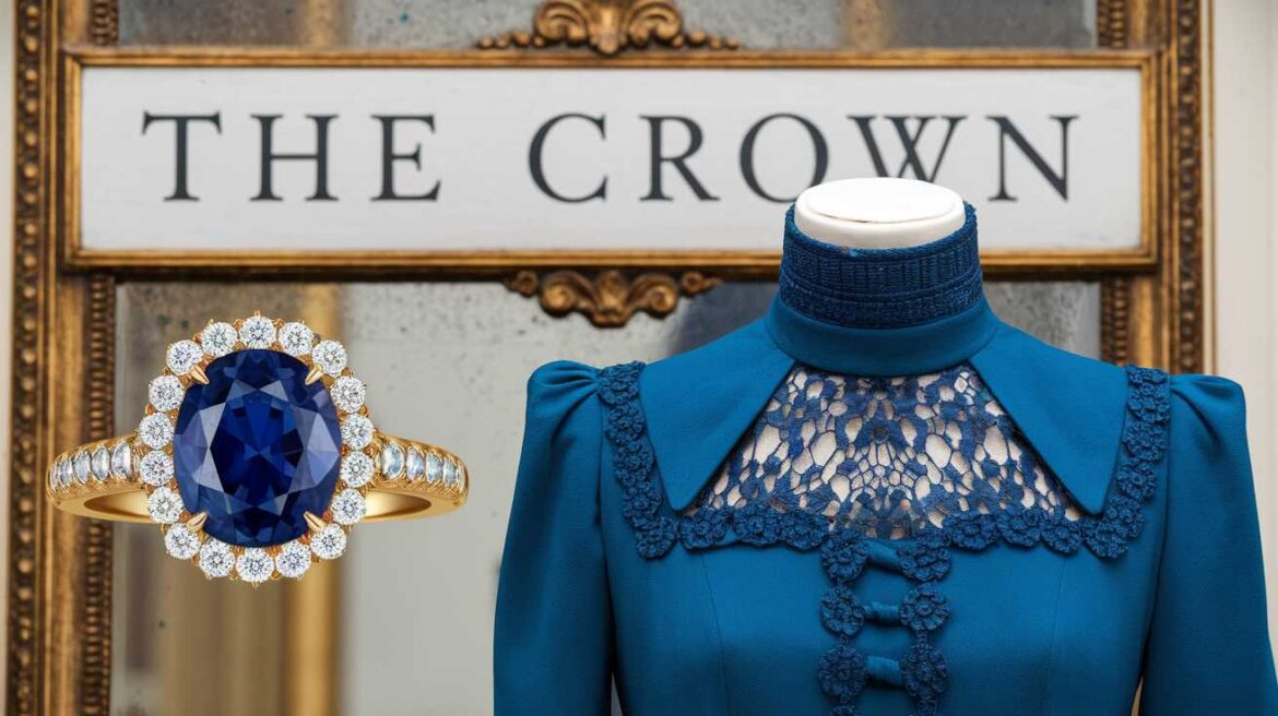 La robe de la vengeance et la bague de fiançailles de Lady Diana : icônes royales à l&rsquo;encan dans « The Crown »