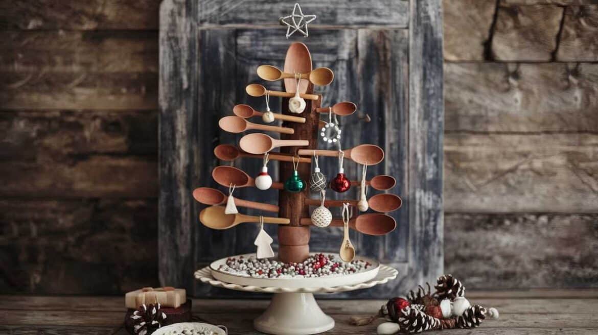 Idées créatives pour une décoration de Noël unique avec des objets du quotidien