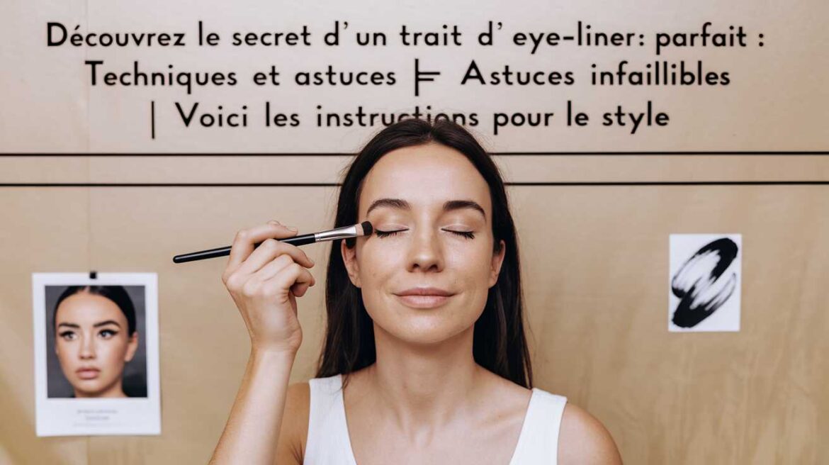 Découvrez le secret d’un trait d’eye-liner parfait : techniques et astuces infaillibles