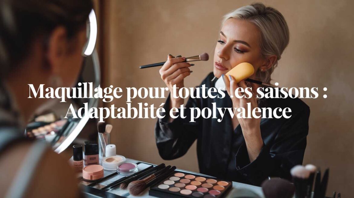 Maquillage pour toutes les saisons : adaptabilité et polyvalence