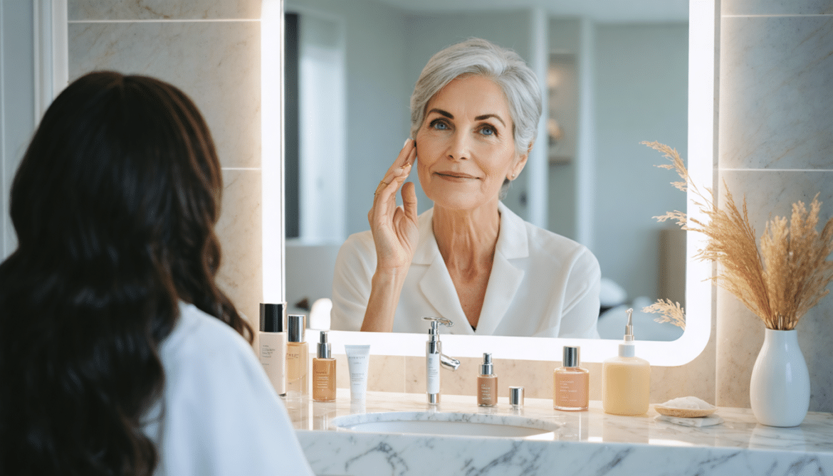 Anti-âge : la gestuelle parfaite pour appliquer votre contour des yeux selon une experte