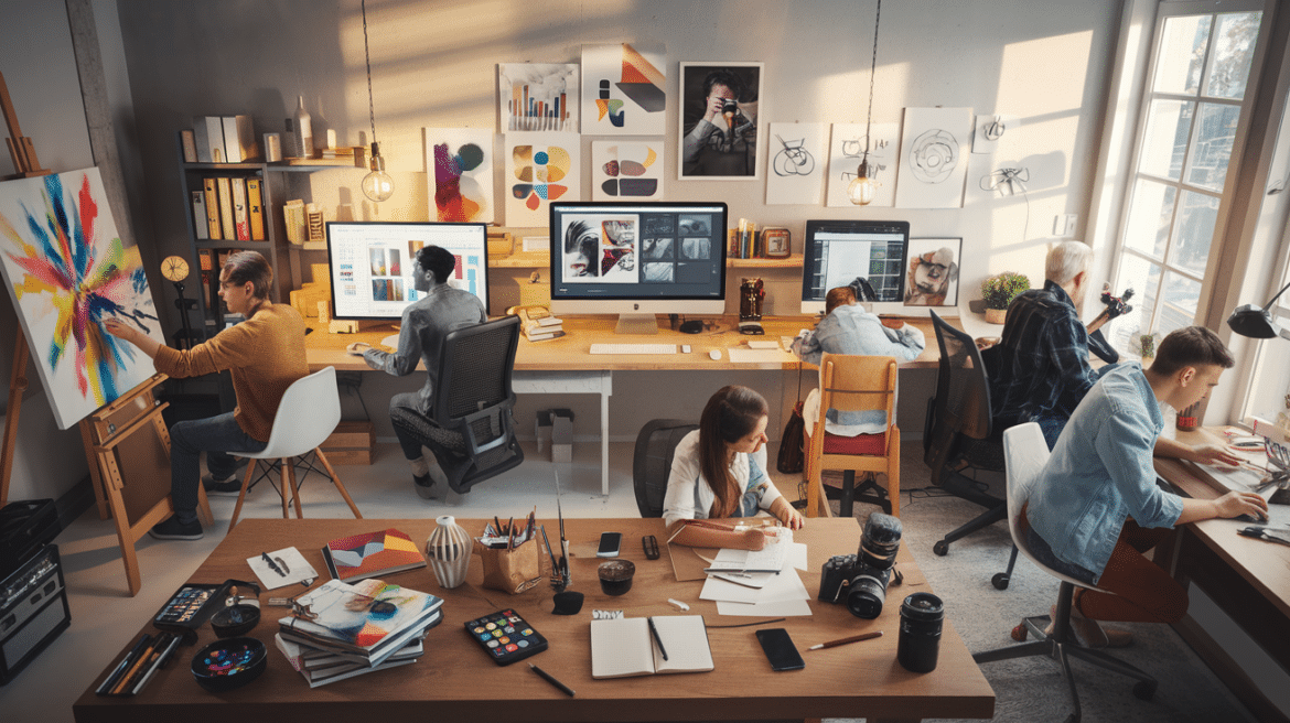 Découvrir les métiers créatifs qui allient passion et profession