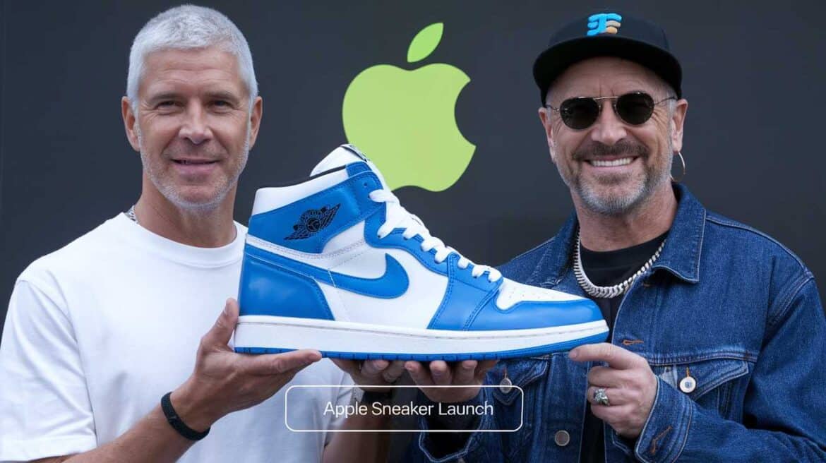 Mode : Apple et ce créateur star lèvent le voile sur la « Shoe 1 », le premier modèle de sneakers associé à la marque à la pomme