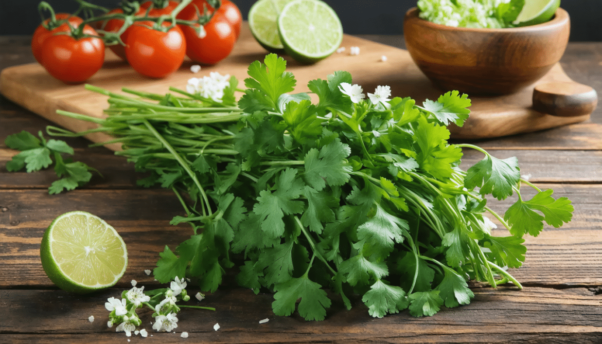 Coriandre : propriétés, usages culinaires et bienfaits pour la santé de cette herbe aromatique