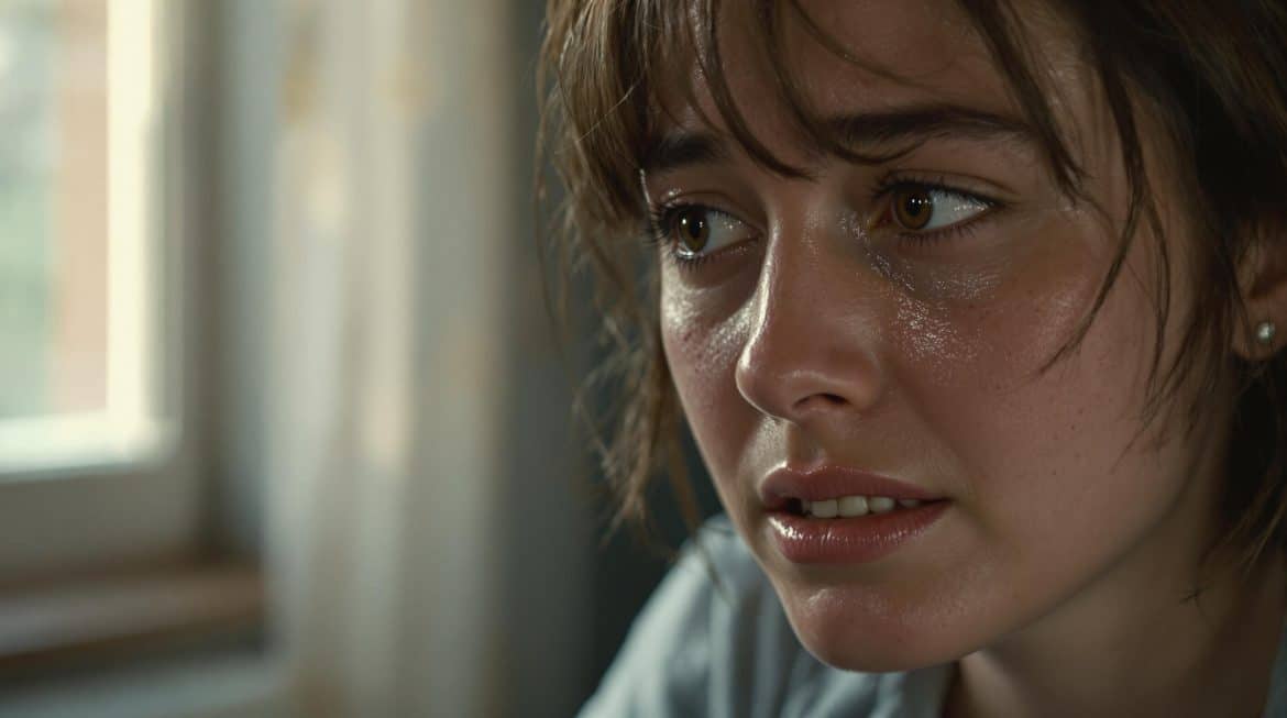 Laury en pleurs face à la nouvelle choc de la séparation avec Anthony dans « Mariés au premier regard ».