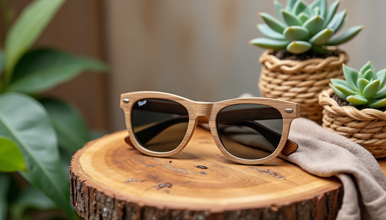 Lunettes de soleil en bois : un accessoire de mode &eacute;coresponsable