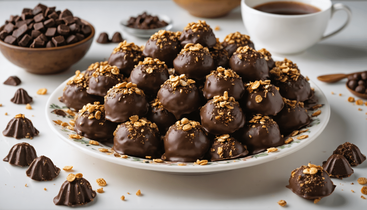Rose des sables : recette facile de ces gourmandises chocolatées aux céréales croustillantes