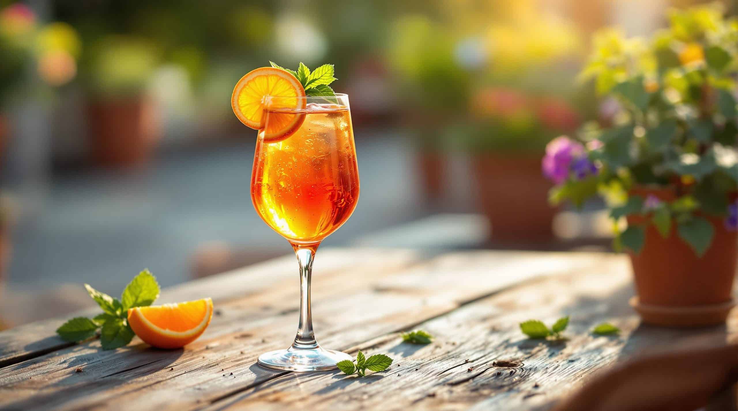 Aperol : ap&eacute;ritif italien et recettes de cocktails populaires