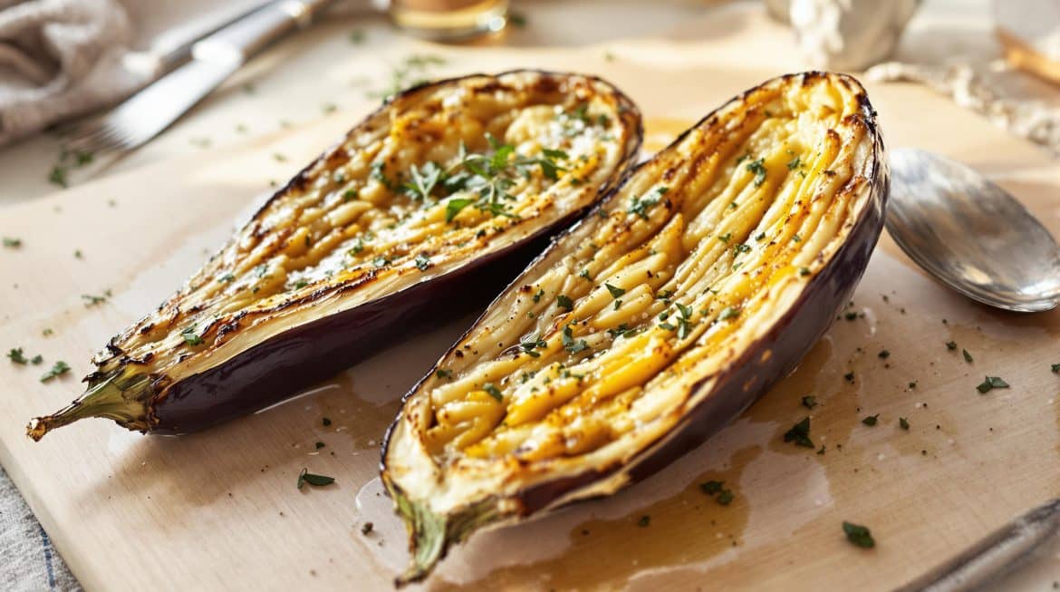 Aubergine au four : cuisson optimale et assaisonnements recommandés