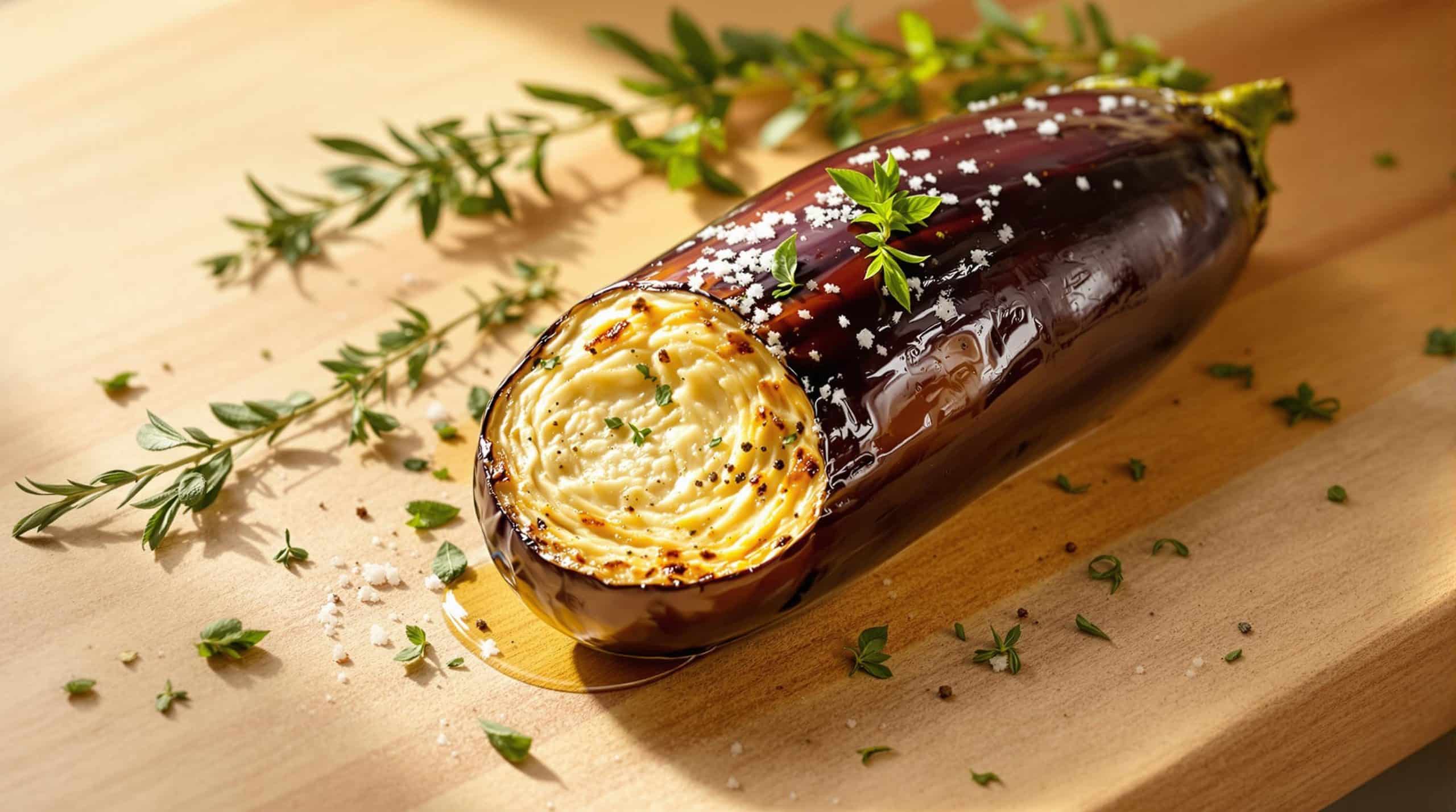 Aubergine au four : cuisson optimale et assaisonnements recommand&eacute;s