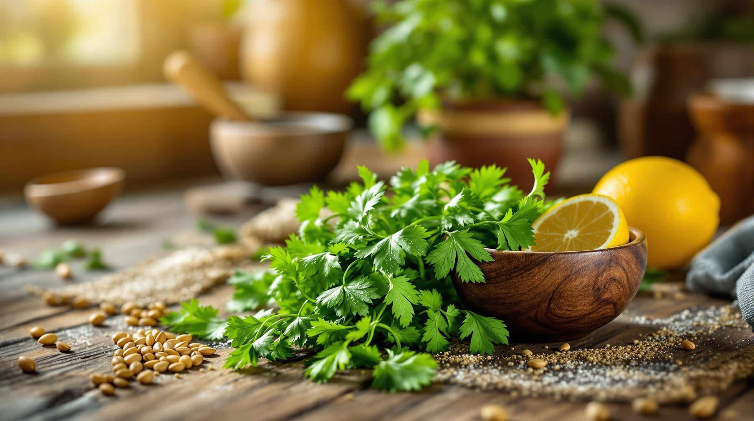 Coriandre : bienfaits digestifs et propri&eacute;t&eacute;s antioxydantes