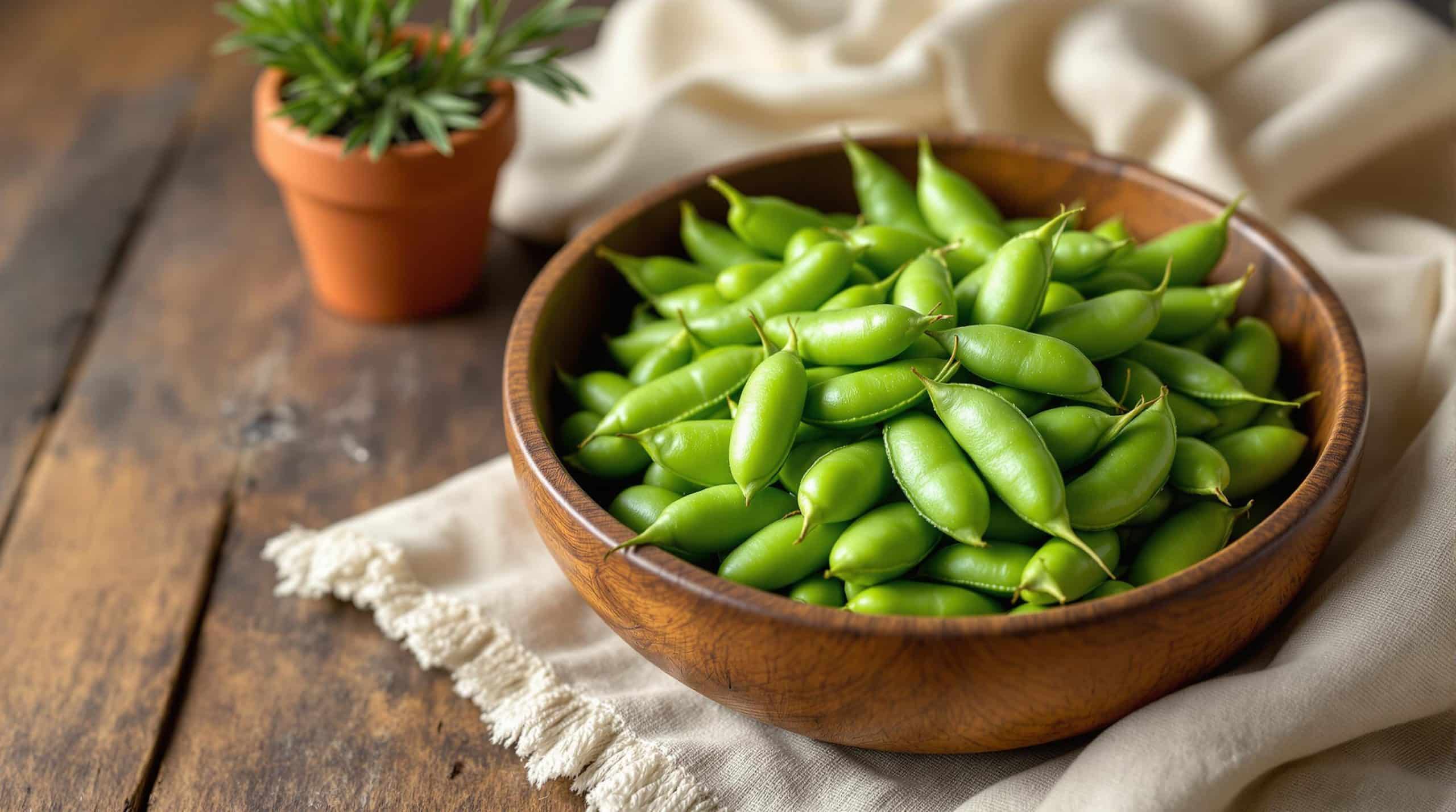 Edamame : source de prot&eacute;ines v&eacute;g&eacute;tales et bienfaits cardiovasculaires
