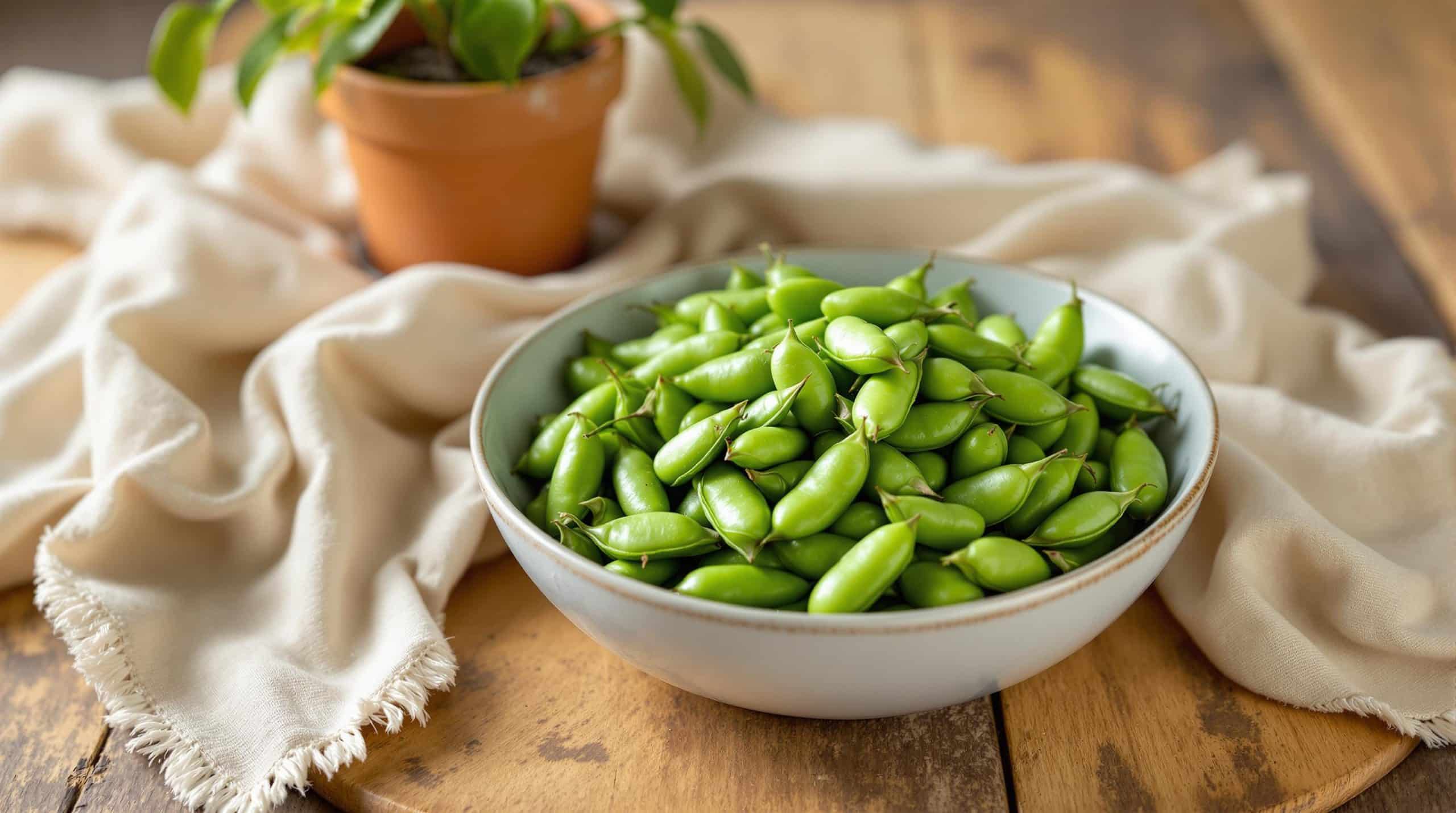 Edamame : source de prot&eacute;ines v&eacute;g&eacute;tales et bienfaits cardiovasculaires