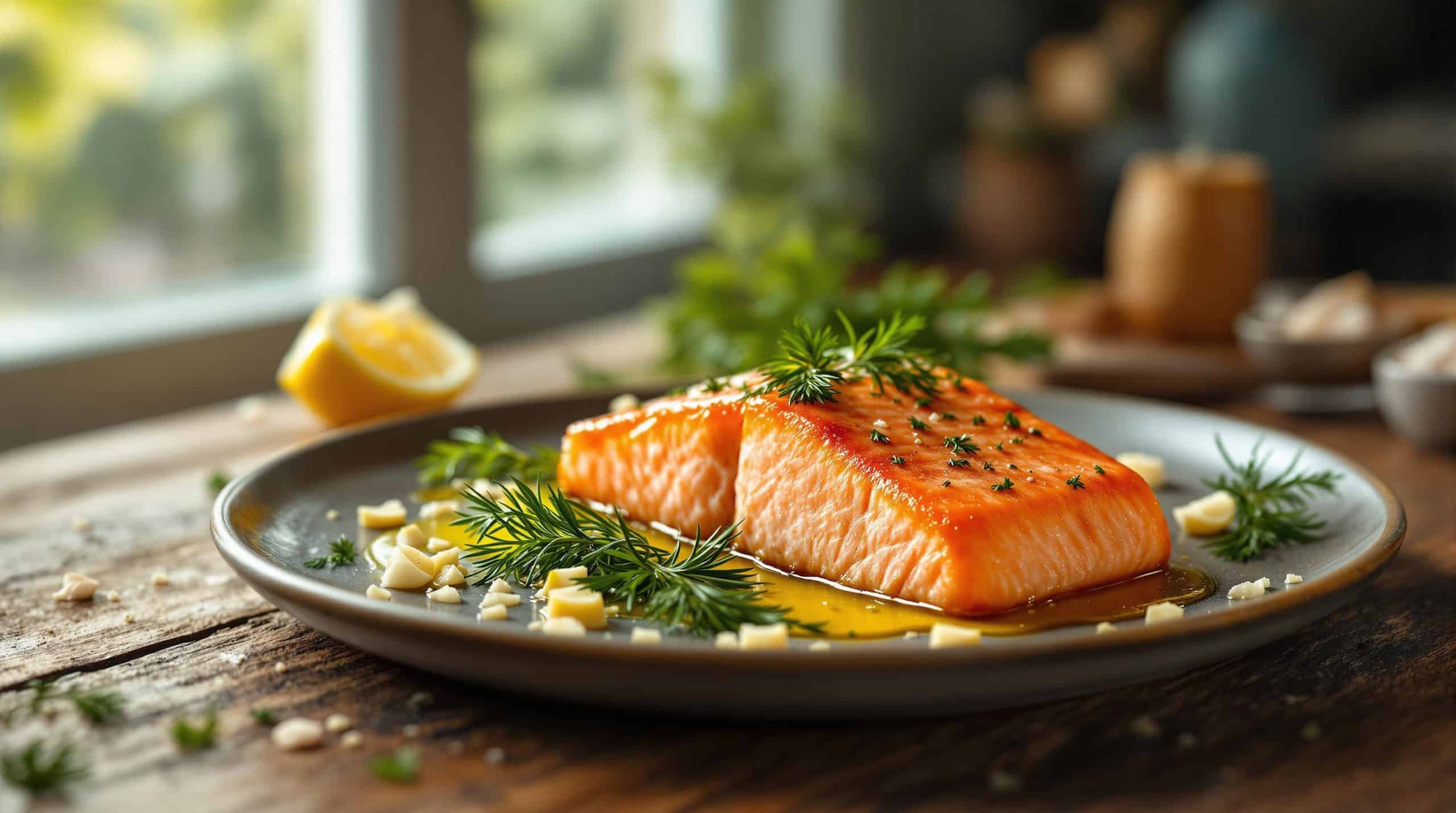 Saumon au four : cuisson ma&icirc;tris&eacute;e et assaisonnements adapt&eacute;s