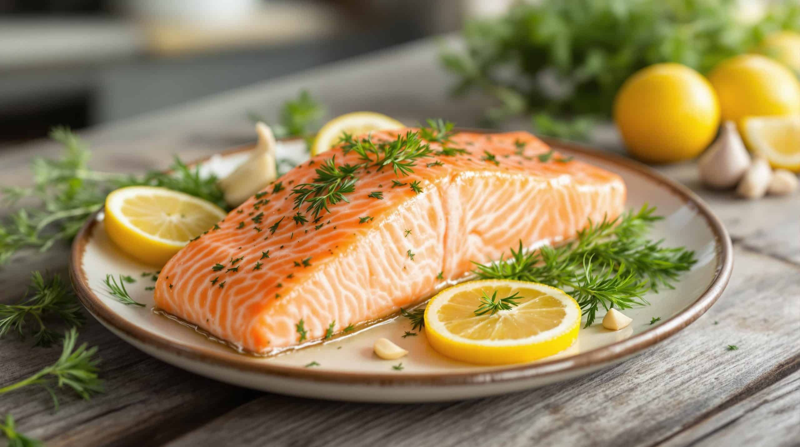 Saumon au four : cuisson ma&icirc;tris&eacute;e et assaisonnements adapt&eacute;s