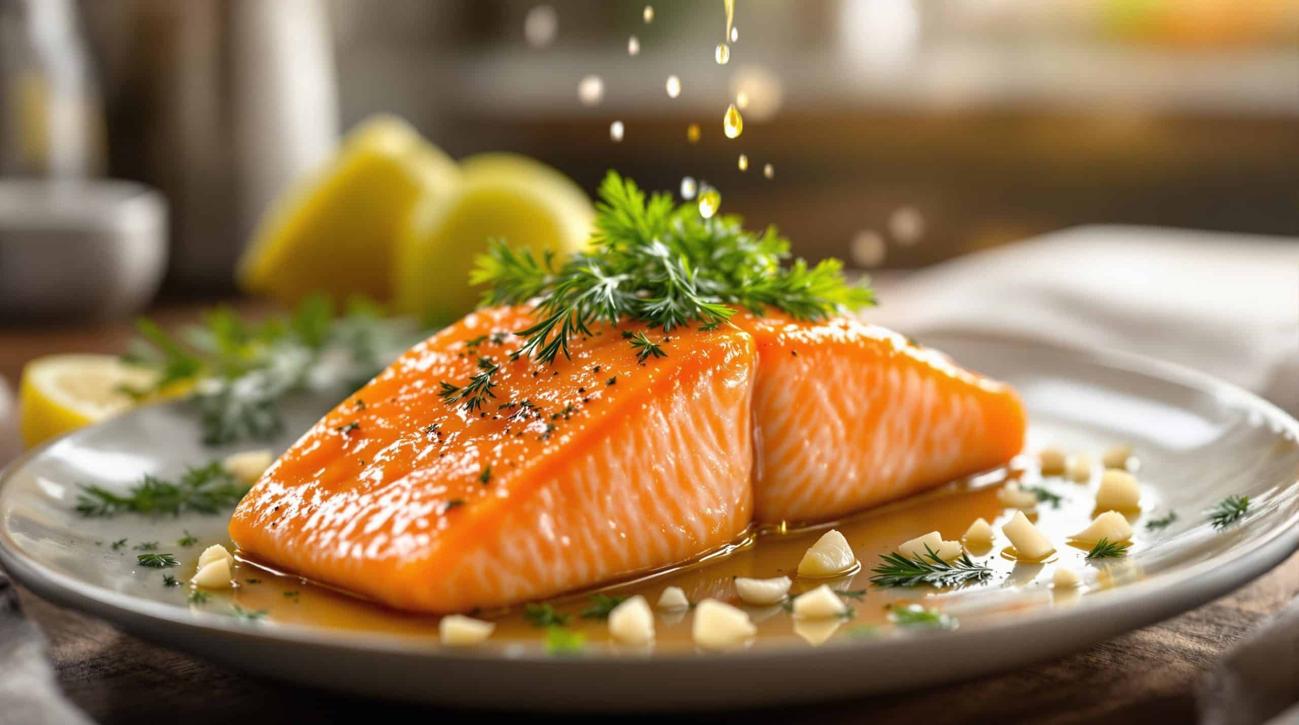 Saumon au four : cuisson ma&icirc;tris&eacute;e et assaisonnements adapt&eacute;s