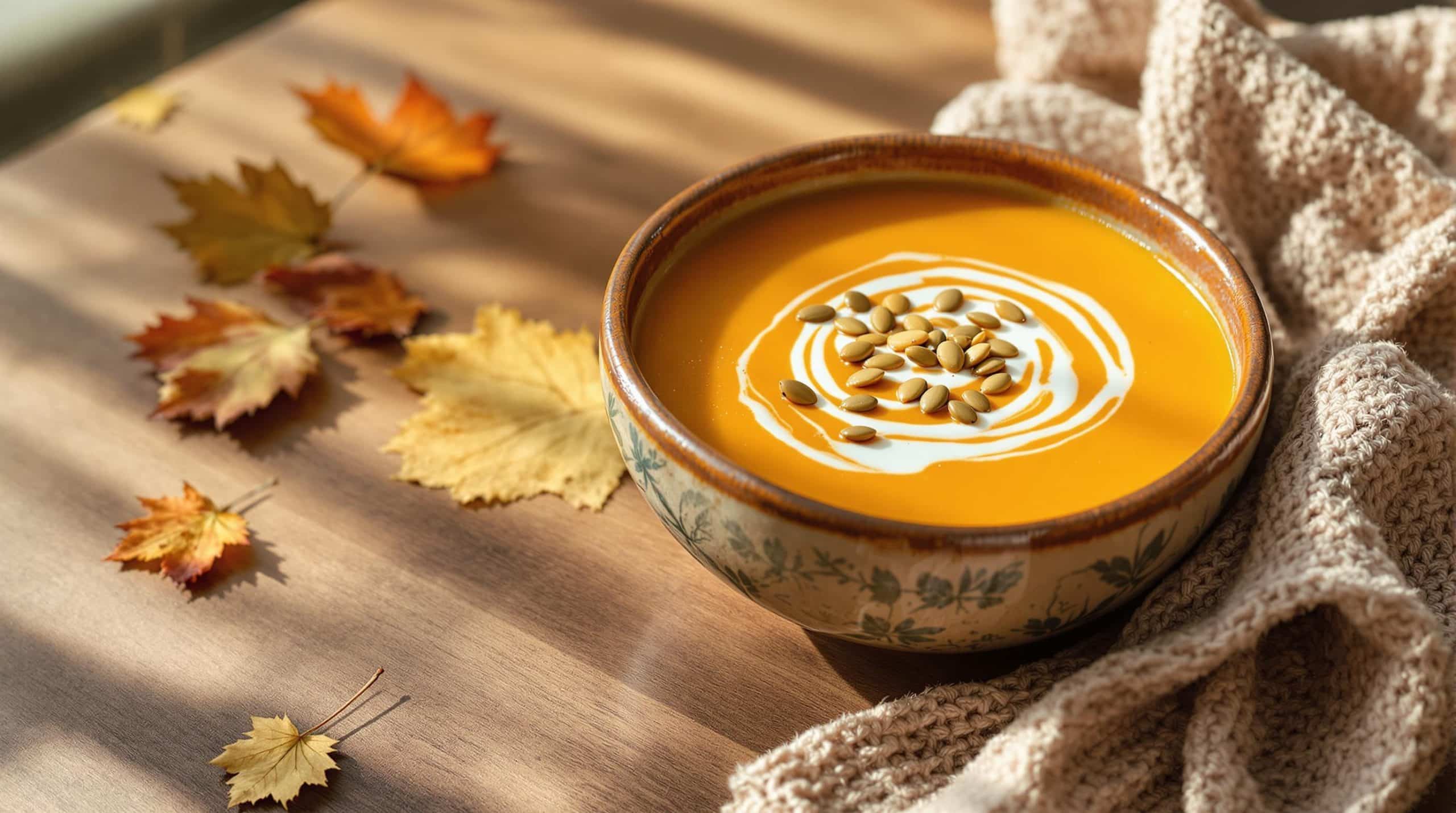 Soupe butternut : velout&eacute; automnal et bienfaits nutritionnels