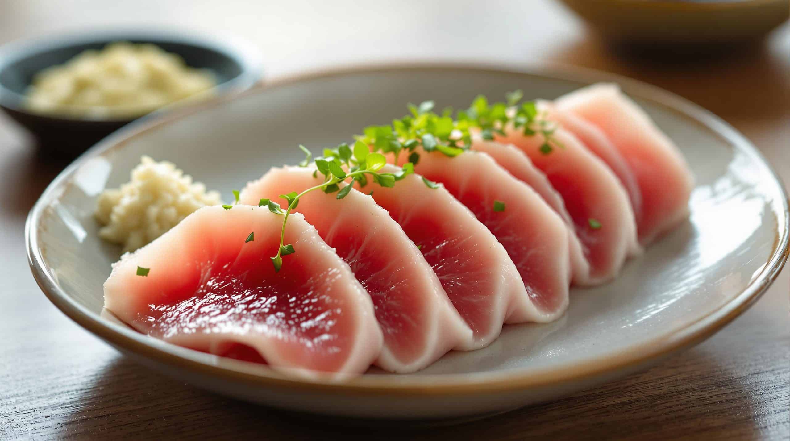 Tataki de thon : technique japonaise et pr&eacute;sentation raffin&eacute;e