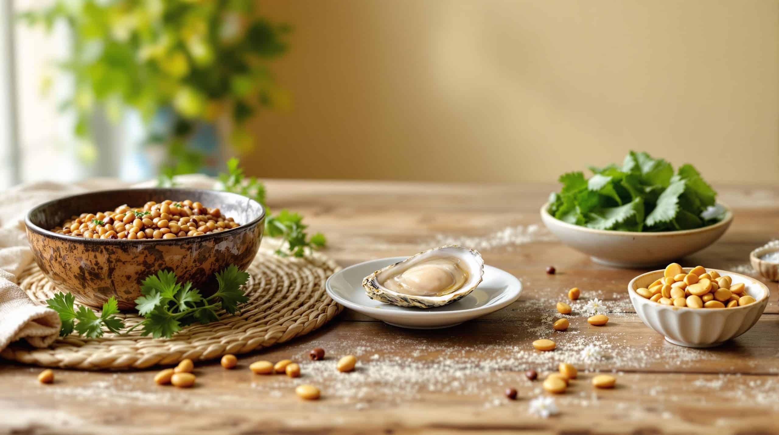 Zinc : oligo-&eacute;l&eacute;ment essentiel et sources alimentaires