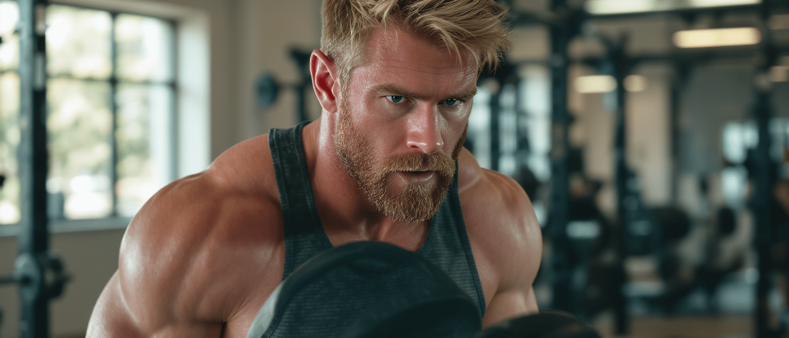 Chris Hemsworth s&rsquo;entra&icirc;ne pour son prochain r&ocirc;le d&rsquo;action