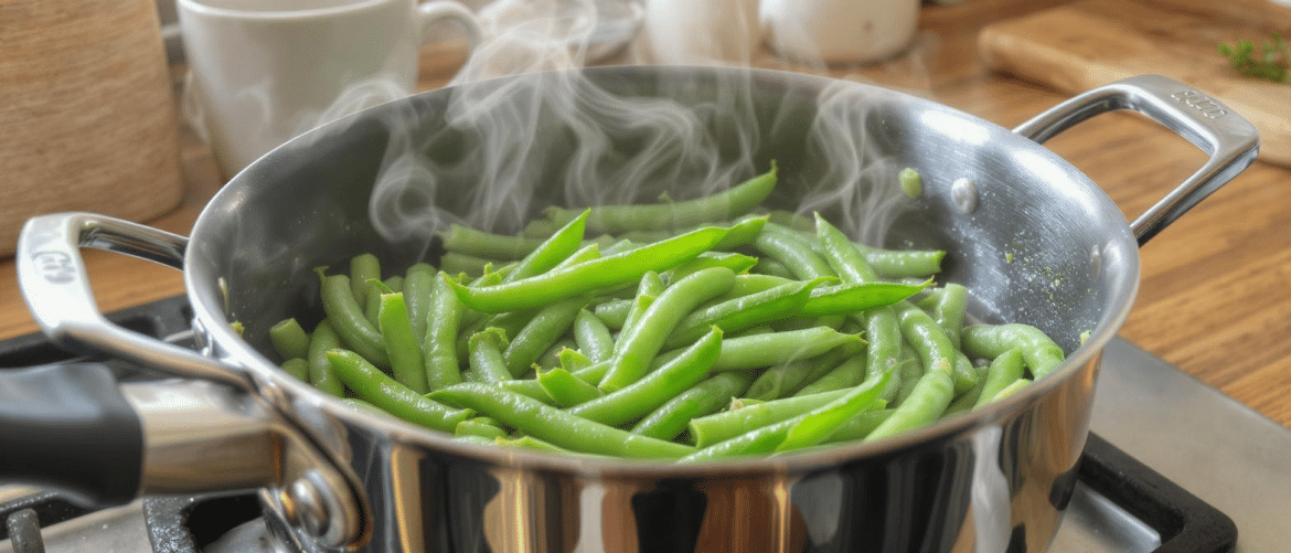 Cuisson haricots verts frais : comment préserver croquant et couleur