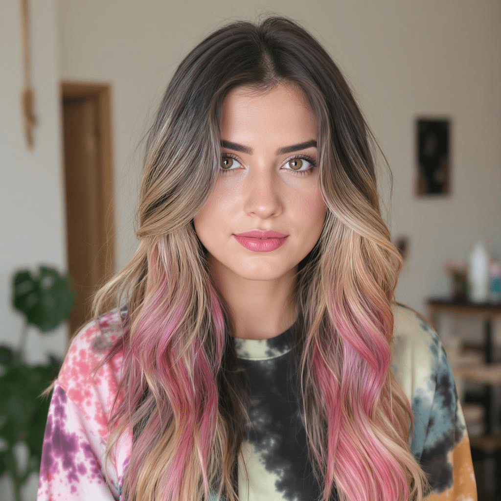 Ombre hair : quelles diff&eacute;rences avec le balayage ou le tie and dye