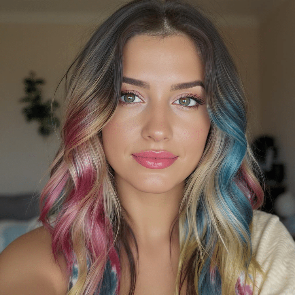 Ombre hair : quelles diff&eacute;rences avec le balayage ou le tie and dye