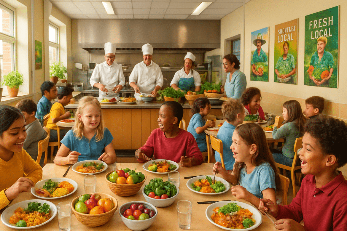 Restauration collective : l&rsquo;importance de l&rsquo;approvisionnement local