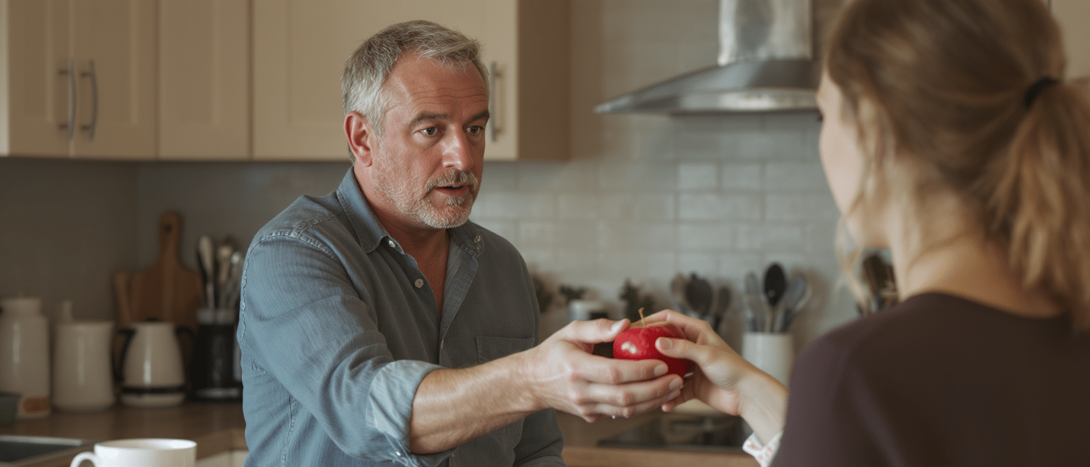 Jean-Luc Reichmann, p&egrave;re de six enfants : pourquoi sa fille Rosalie doit manger une pomme chaque jour