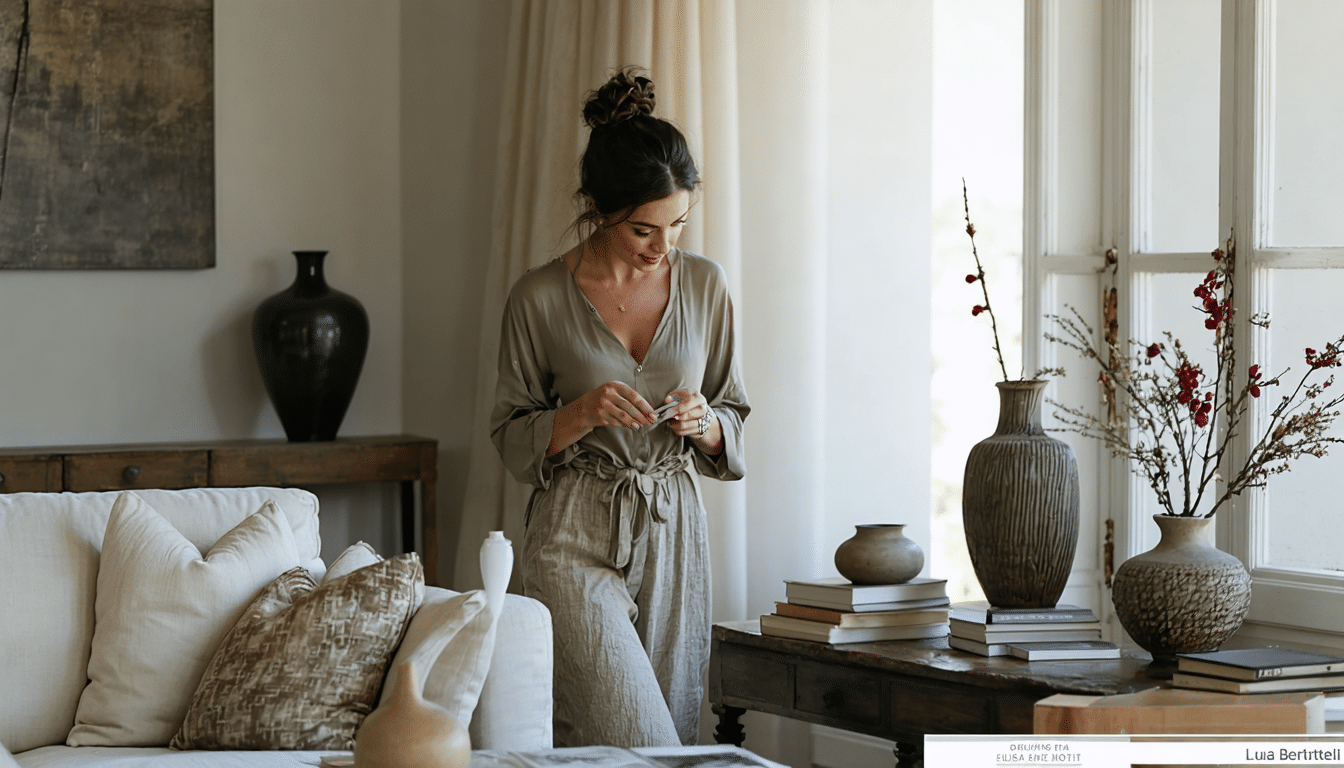 Luisa Bertelli-Mota : quelle approche d&eacute;co&amp;lifestyle adopte-t-elle pour inspirer les femmes passionn&eacute;es de design int&eacute;rieur ?