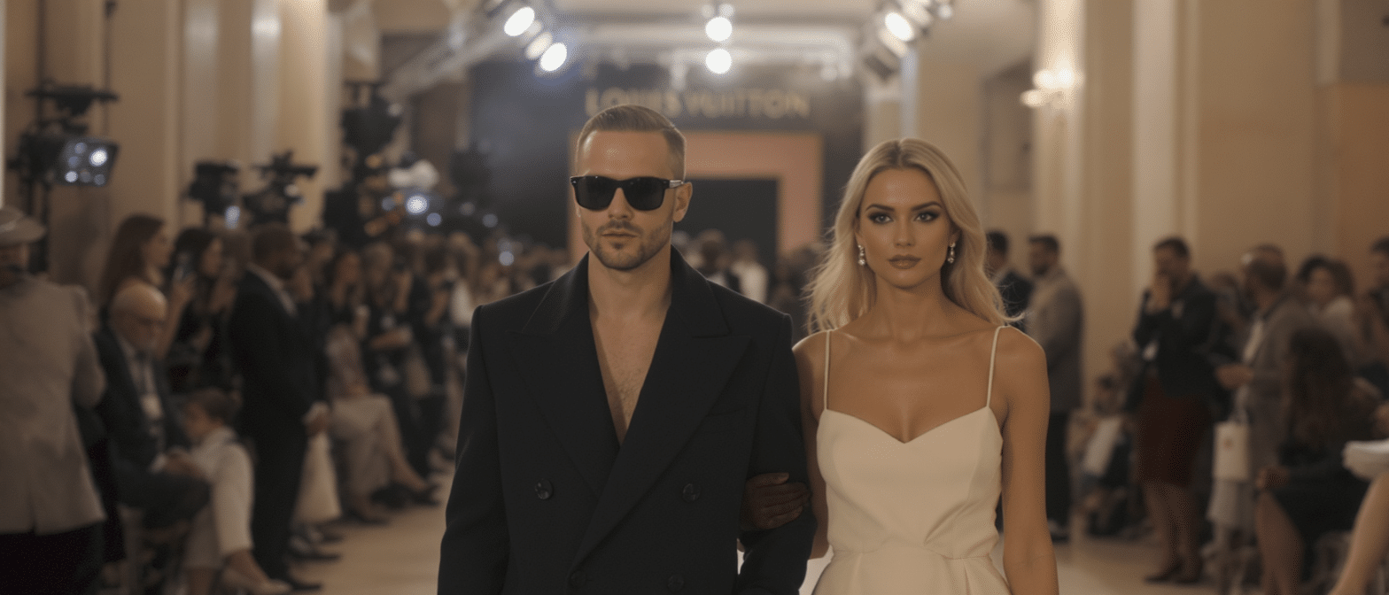 Gims : Une nouvelle histoire d&rsquo;amour en vue ? Son apparition remarqu&eacute;e au d&eacute;fil&eacute; Louis Vuitton alimente les rumeurs