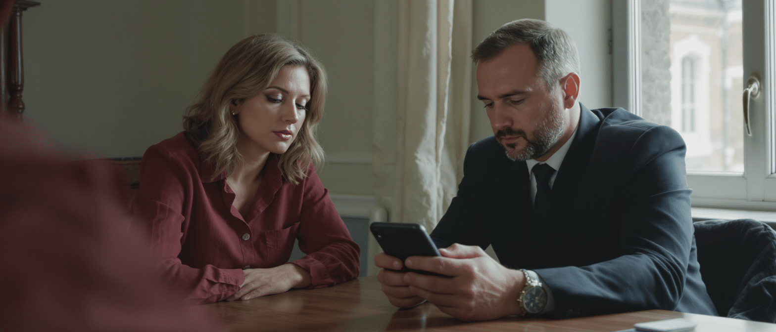 Karine Le Marchand d&eacute;voile avec son huissier le message le plus cruel re&ccedil;u : &laquo; Ton p&egrave;re t&rsquo;a abandonn&eacute;, et il avait raison &raquo;