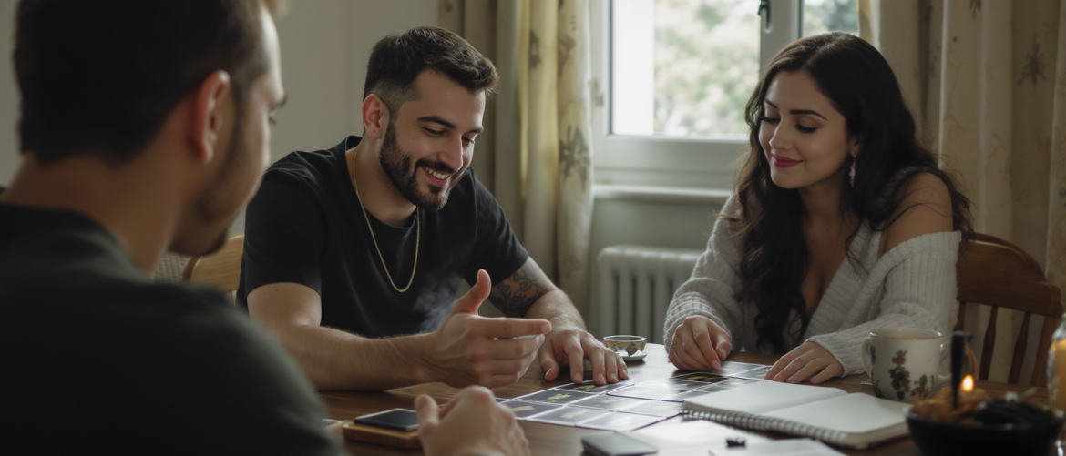 Ramzy taquine la compagne de Bigflo, passionnée de tirage de cartes : « On la connaît ta Roumaine… »