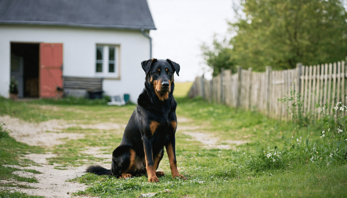 Beauceron : caract&egrave;re, &eacute;ducation et mode de vie de ce chien de berger fran&ccedil;ais