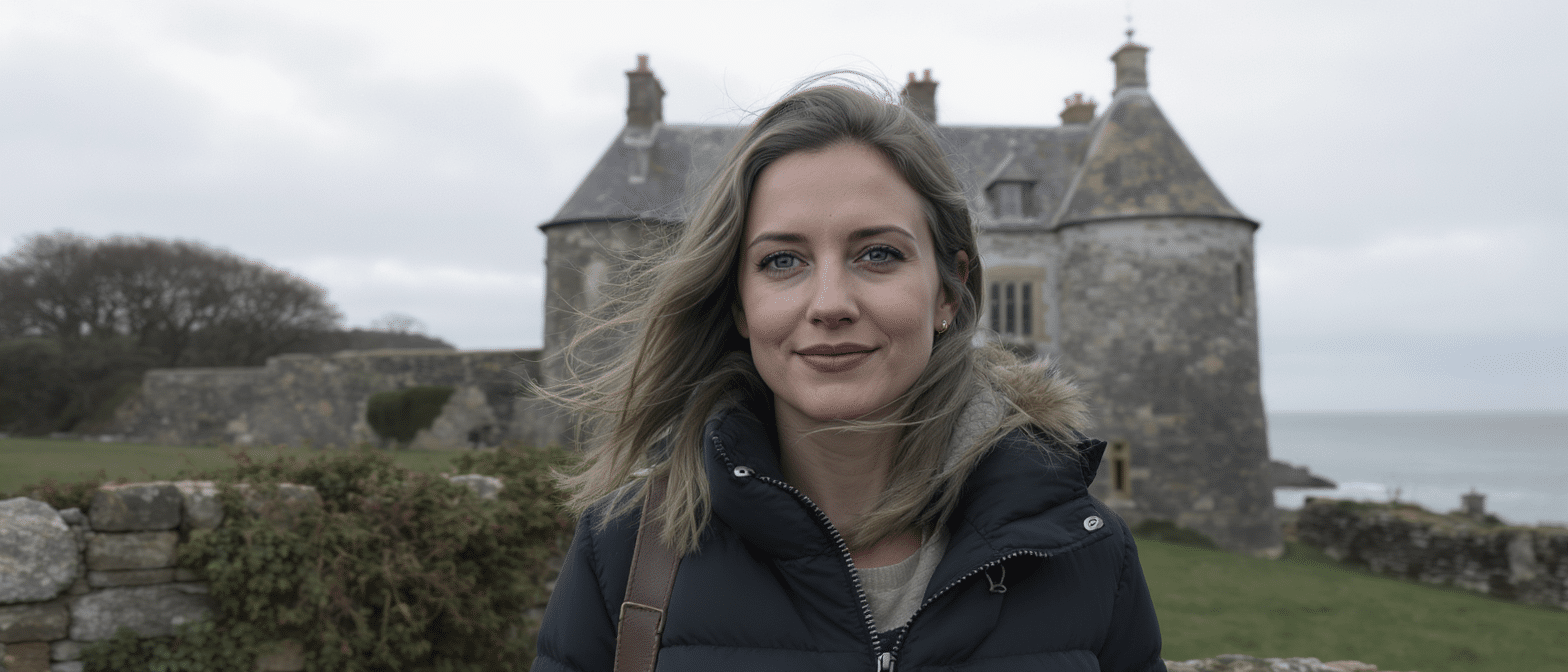Lucie Lucas, star de Clem, d&eacute;voile une photo envo&ucirc;tante pour annoncer la mise en location de son ch&acirc;teau breton