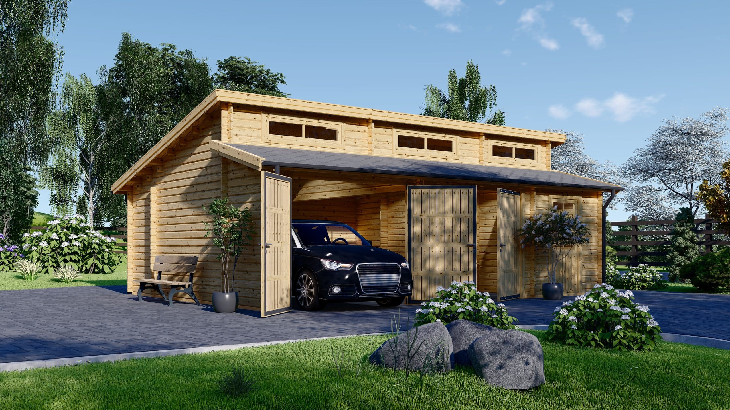 Pourquoi choisir un carport bois pour votre v&eacute;hicule ?