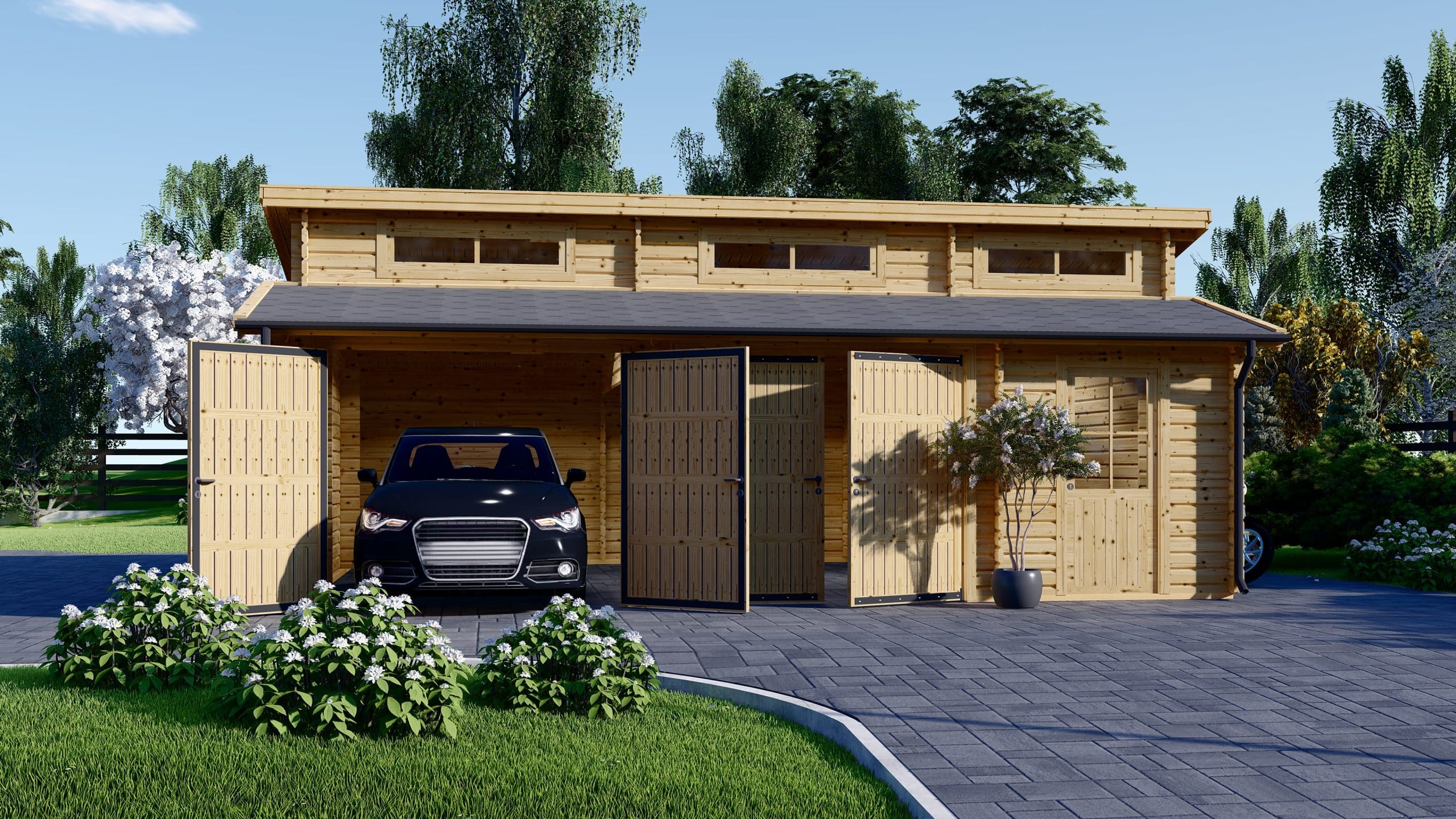 Pourquoi choisir un carport bois pour votre v&eacute;hicule ?