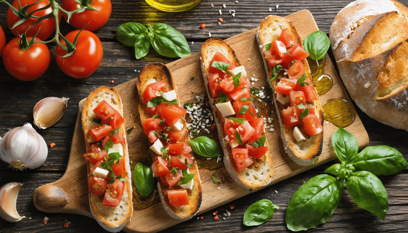 Bruschetta : origines et recettes de cette sp&eacute;cialit&eacute; culinaire italienne