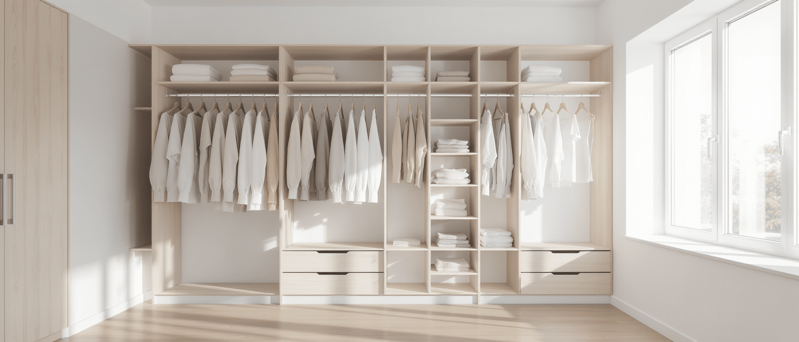 Dressing minimaliste : organiser et simplifier sa garde-robe