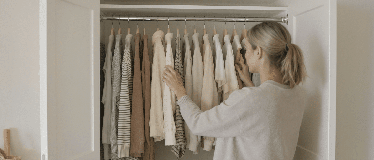 Dressing minimaliste : organiser et simplifier sa garde-robe