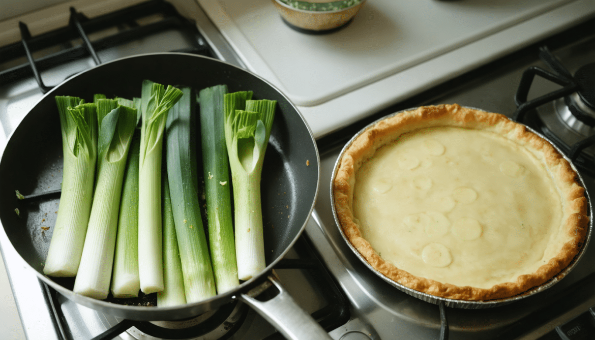 Tarte aux poireaux : étapes de préparation et variantes de cette recette salée