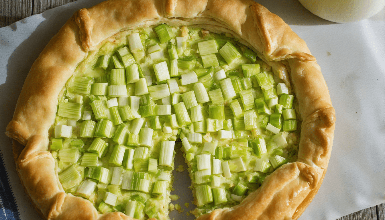 Tarte aux poireaux : &eacute;tapes de pr&eacute;paration et variantes de cette recette sal&eacute;e