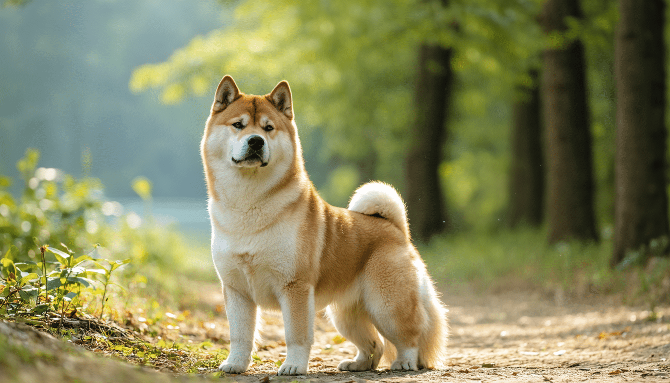 Akita Inu : histoire et caract&eacute;ristiques physiques de cette race canine japonaise