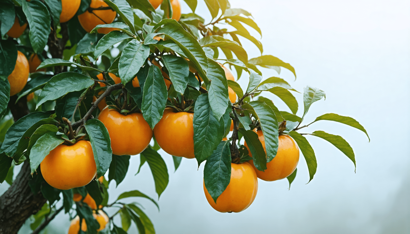 Kaki : origine g&eacute;ographique et apports vitaminiques de ce fruit d&rsquo;automne