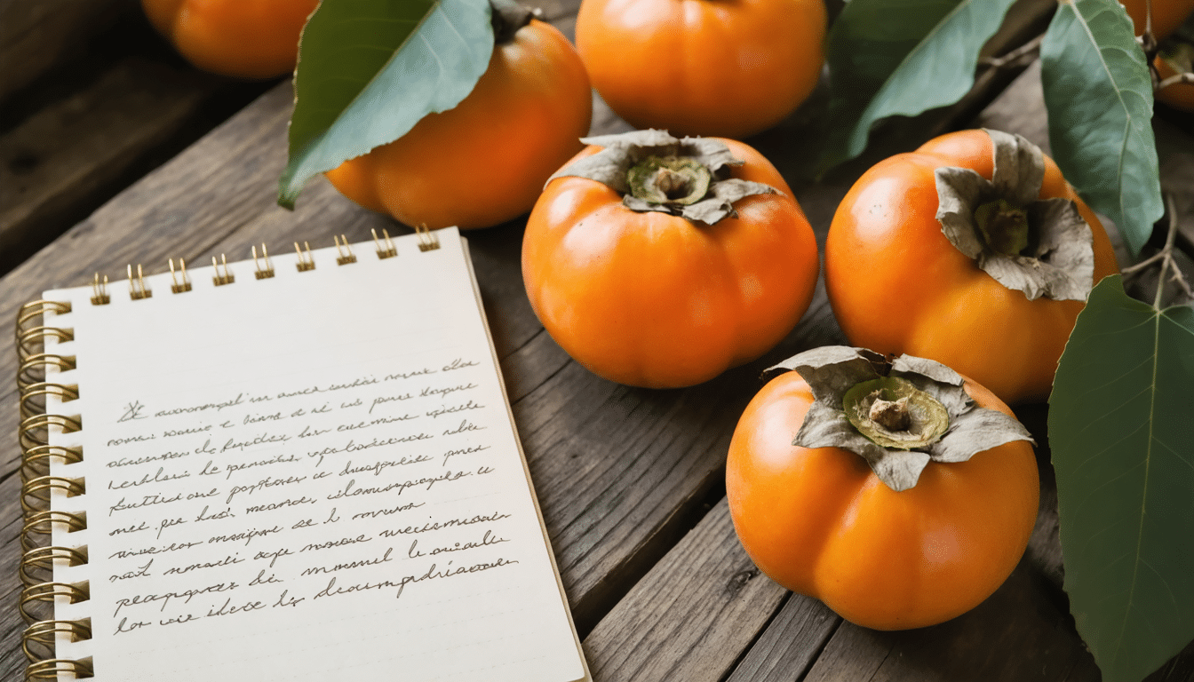 Kaki : origine g&eacute;ographique et apports vitaminiques de ce fruit d&rsquo;automne