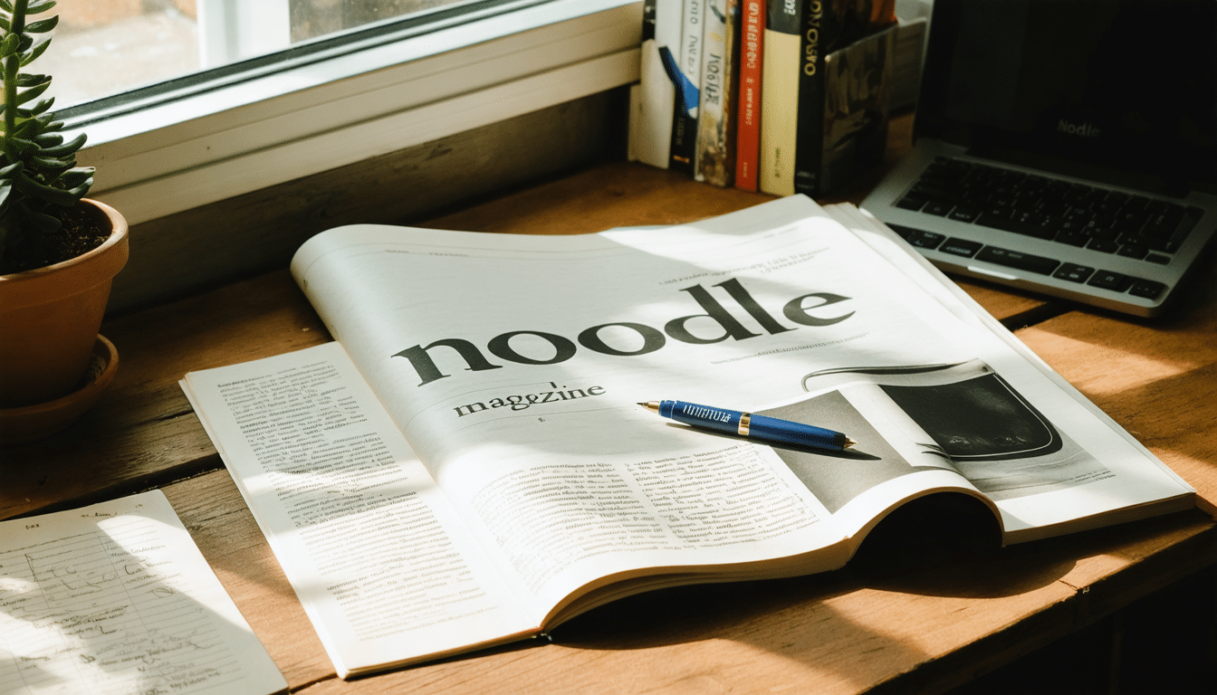 Noodle Magazine : analyse de la ligne &eacute;ditoriale de cette publication culturelle