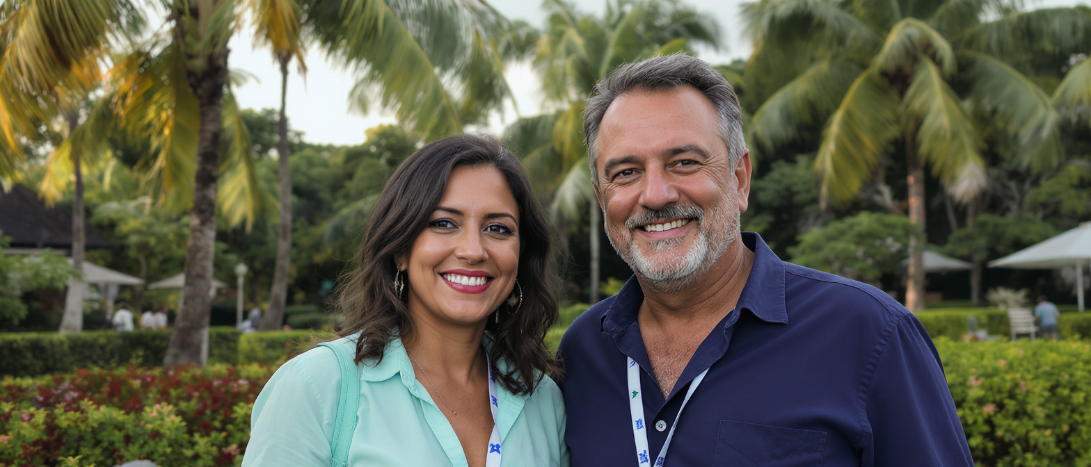 Adriana Karembeu et Marc Lavoine int&egrave;grent le jury de Miss Tahiti : leur premier projet commun apr&egrave;s une p&eacute;riode mouvement&eacute;e