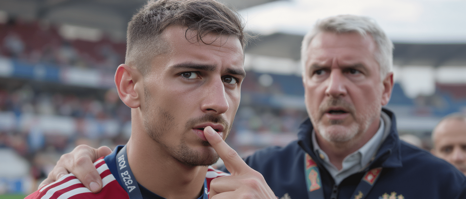 découvrez la vidéo polémique après la victoire en coupe du monde 2026 où rayan cherki évite de saluer didier deschamps, suscitant de vives réactions.