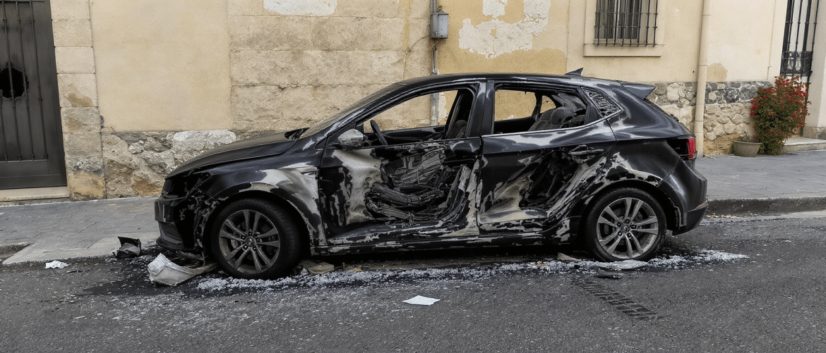 Incendie cibl&eacute; &agrave; Marseille : la voiture de l&rsquo;influenceuse Carla Moreau ravag&eacute;e, une myst&eacute;rieuse lettre de la DZ Mafia d&eacute;couverte sur les lieux