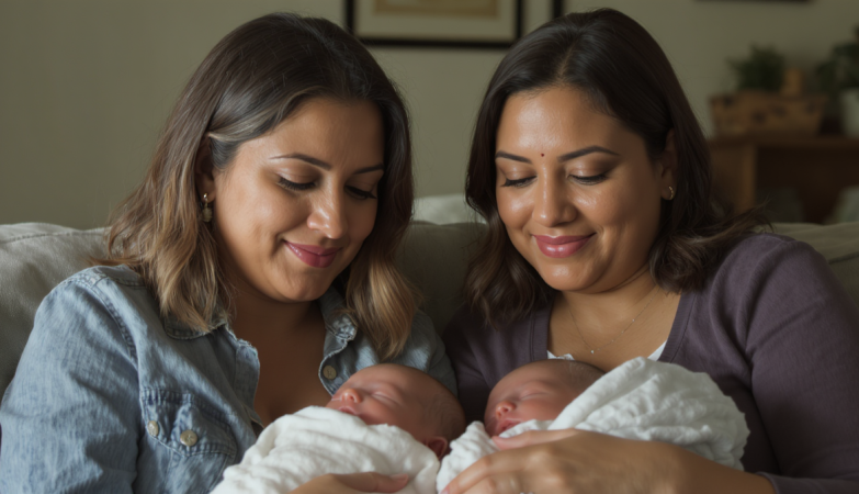 Kelly Vedovelli d&eacute;voile ses liens familiaux : Sheryfa Luna, sa belle-m&egrave;re, apr&egrave;s la naissance des jumelles